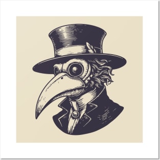 Plague doctor Posters and Art